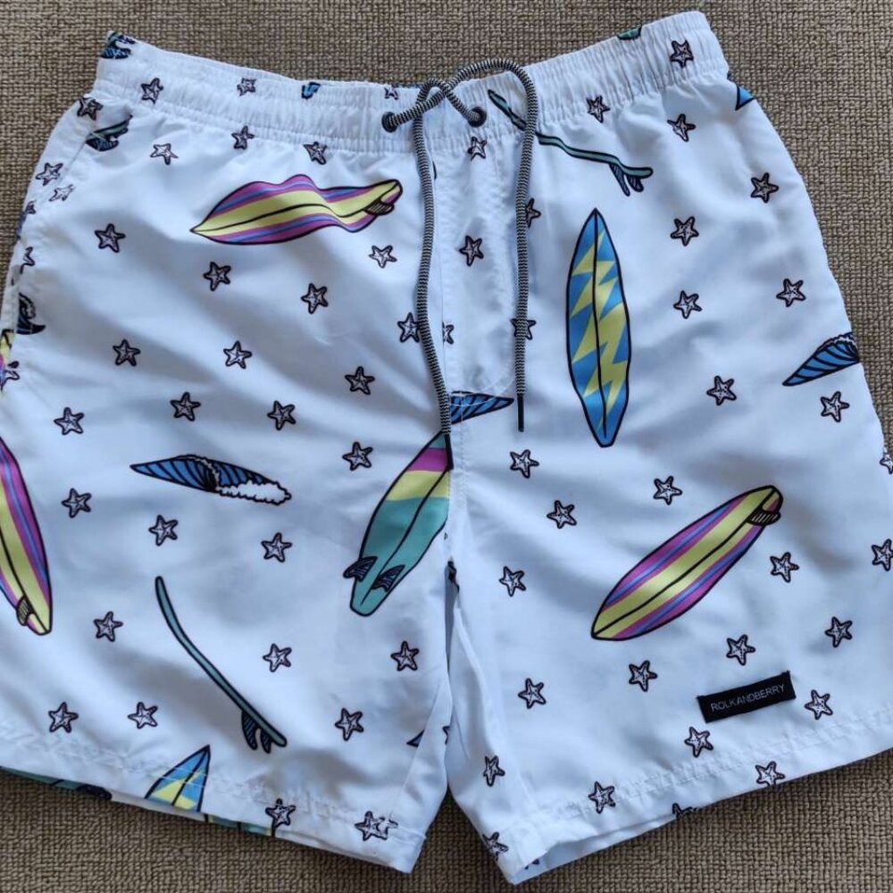 Men's Swim Trunk with Lining